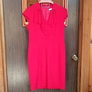 Calvin Klein red dress